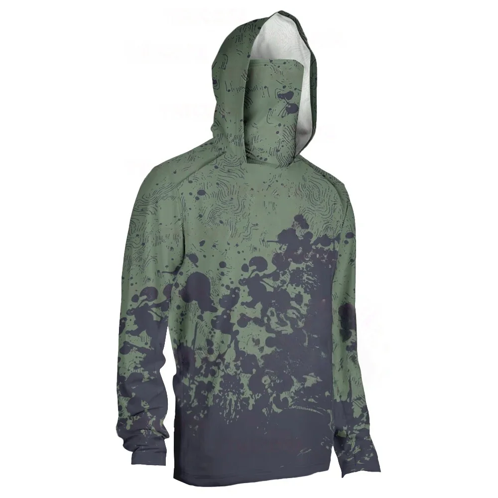 Hood Fishing Shirt Fishing App - Fishing Shirt Uv Protection ulasan dan harga