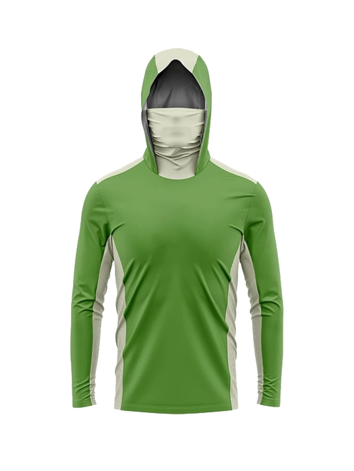 Desert Camo Men Fishing Hooded - Fishing Mask Sun Protection ulasan dan harga